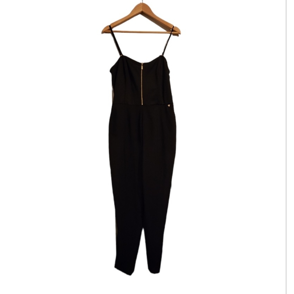 Guess Pant Suit With Gold Zipper In Front